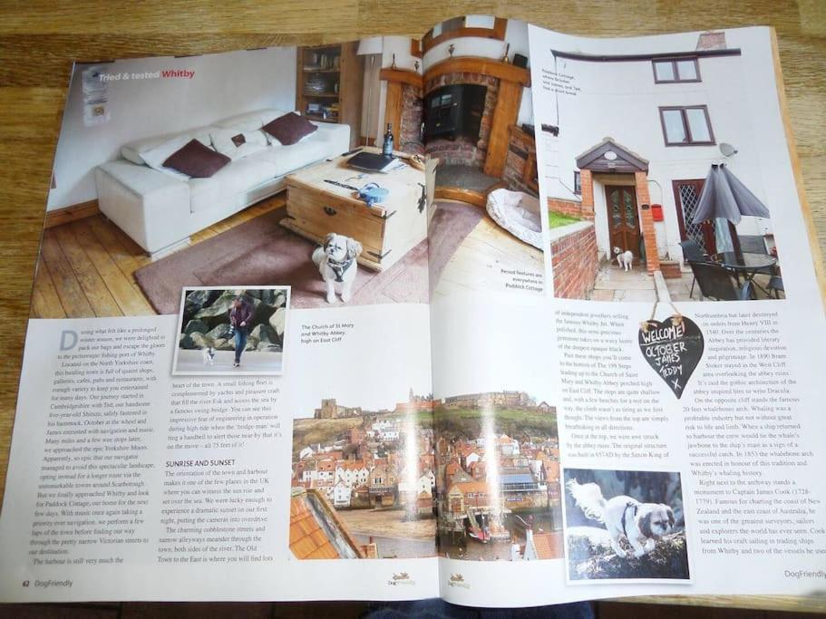 Award Winning Pet Friendly Paddock Cottage Whitby Eksteriør billede